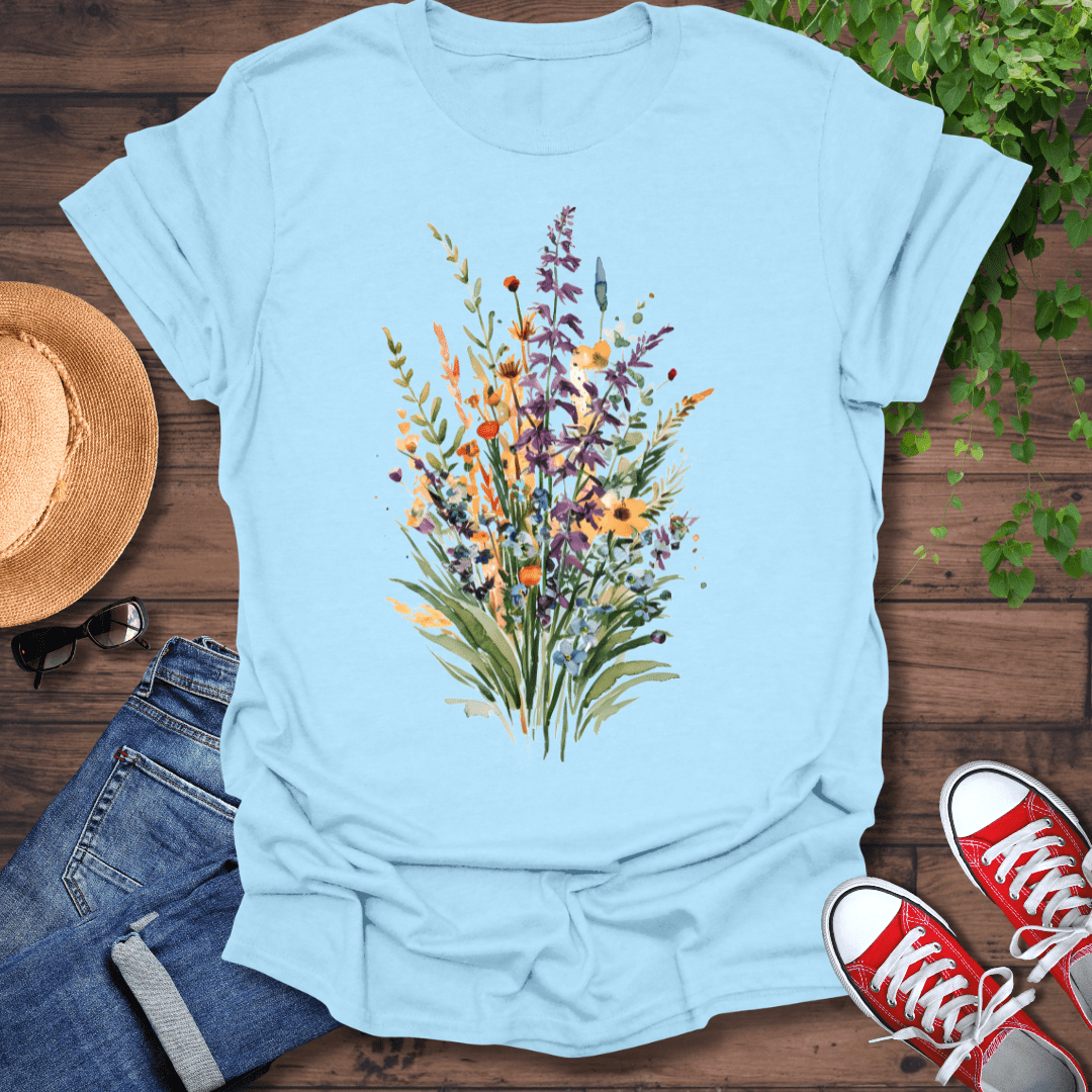 Colorful Flower Bouquet T-Shirt