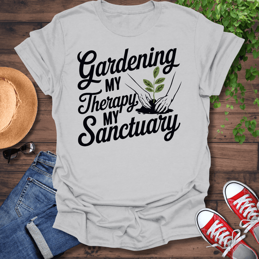 Gardening My Therapy T-Shirt