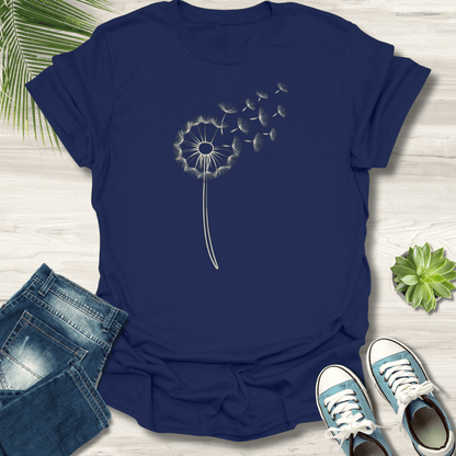 Dandelion In The Wind T-Shirt