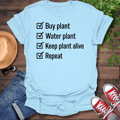 Plant Check List T-Shirt