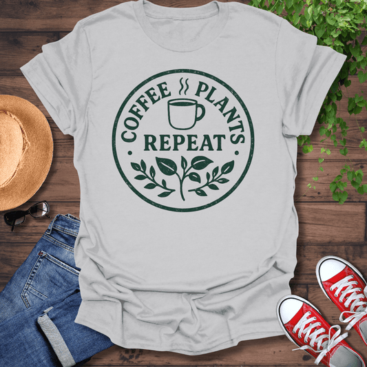 Coffee Plants Repeat T-Shirt