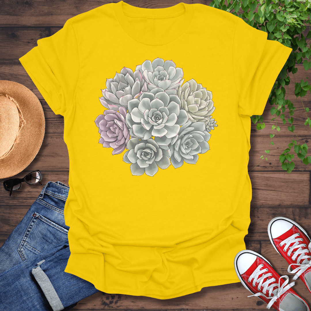 Bunch Of Succulents T-Shirt