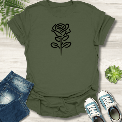 Simple Rose T-Shirt