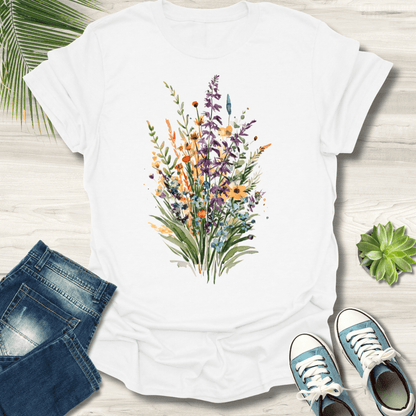 Colorful Flower Bouquet T-Shirt