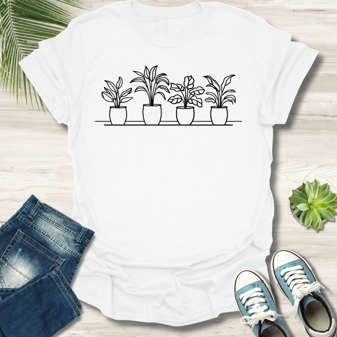 Plant Silhouette T-Shirt