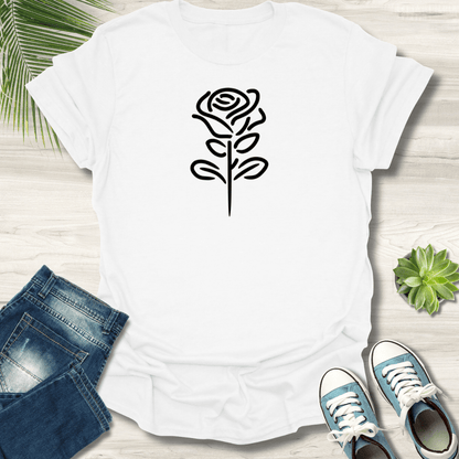 Simple Rose T-Shirt