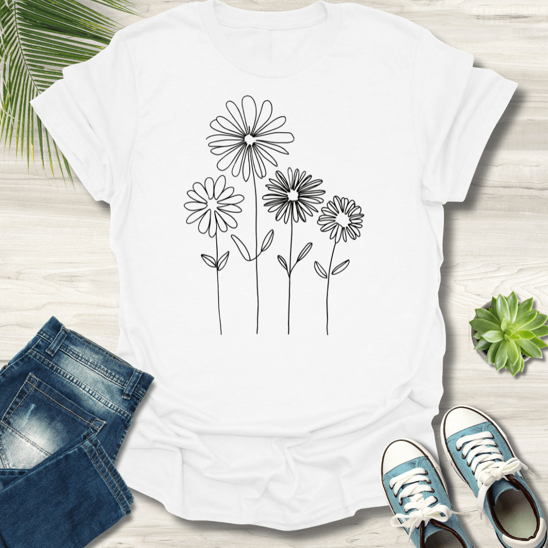 Simple Flowers T-Shirt