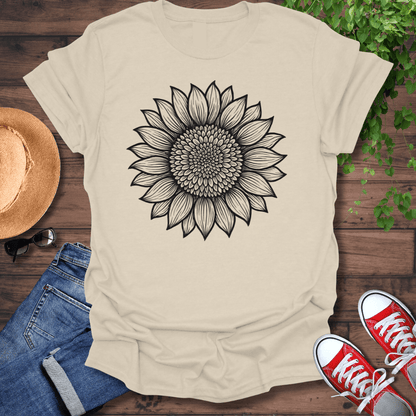 Sunflower Mandala T-Shirt