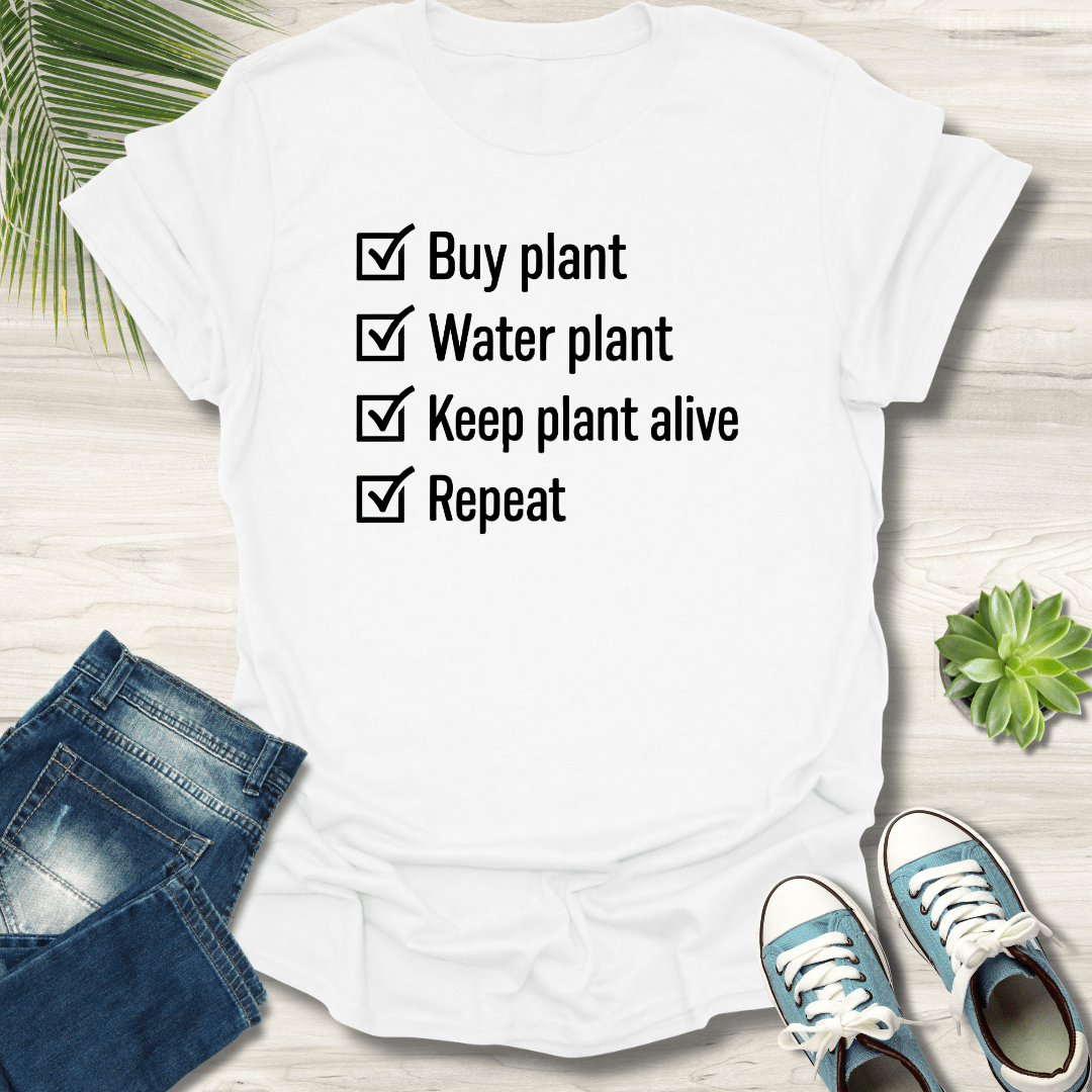 Plant Check List T-Shirt